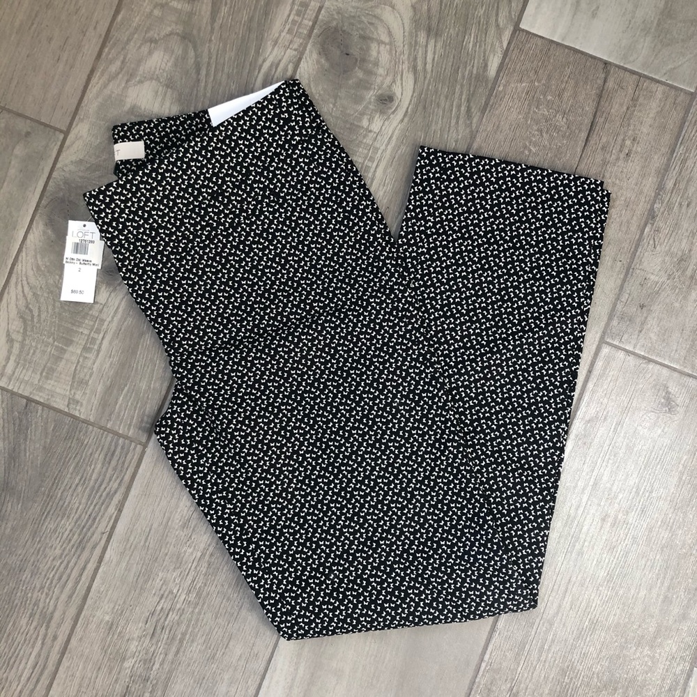 Loft Modern Skinny Butterfly Pant